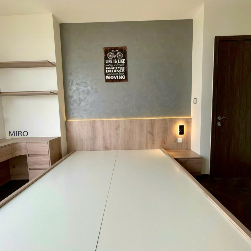 Dự án công trình tủ kệ gỗ tại Quận 9 – Miro Decor