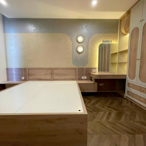 Dự án công trình tủ kệ gỗ tại Quận 9 – Miro Decor