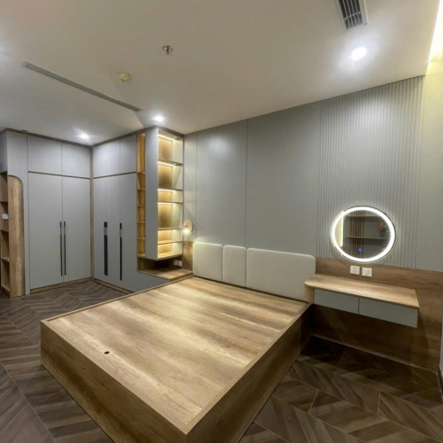 Dự án thi công nội thất gỗ căn hộ hiện đại tại Quận 9 – Miro Decor