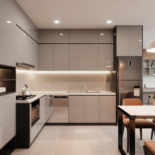 Mẫu Bếp Hiện Đại  