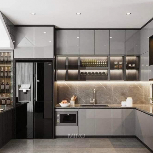 Mẫu Bếp Hiện Đại  