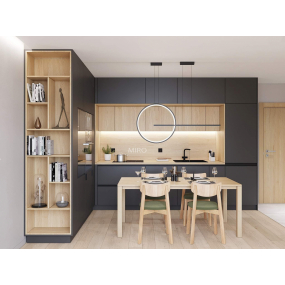 BẾP MDF PHỦ MELAMINE