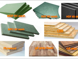 Gỗ Công Nghiệp (MDF, HDF, MFC)