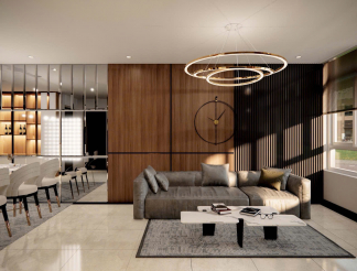 Sofa Nâu Xám 1 băng