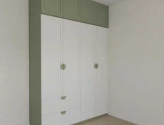 Tủ đồ gỗ chạm trần