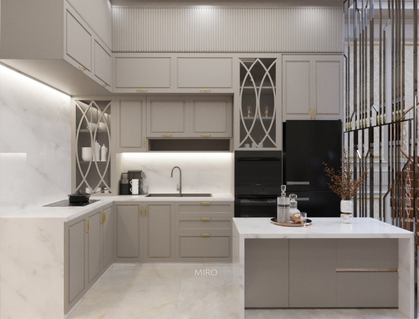 BẾP SƠN TÂN CỔ ĐIỂN
