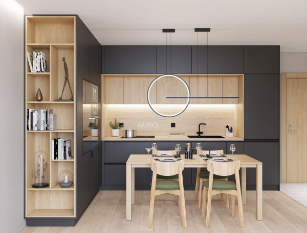 BẾP MDF PHỦ MELAMINE