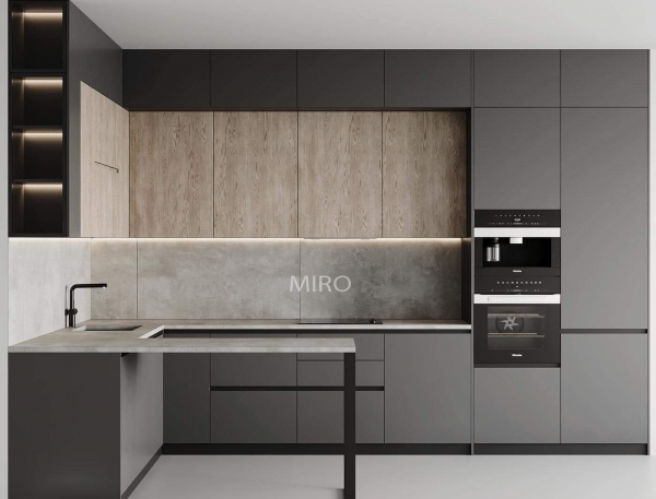 BẾP MDF PHỦ MELAMINE